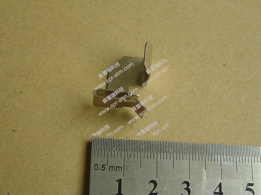 V模块皮带胶轮轴弹片