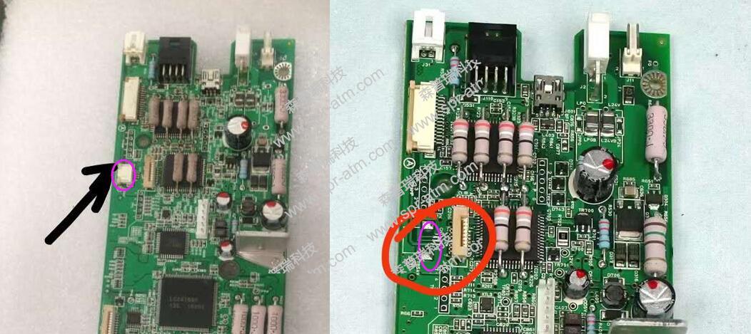 二磁道磁头插座