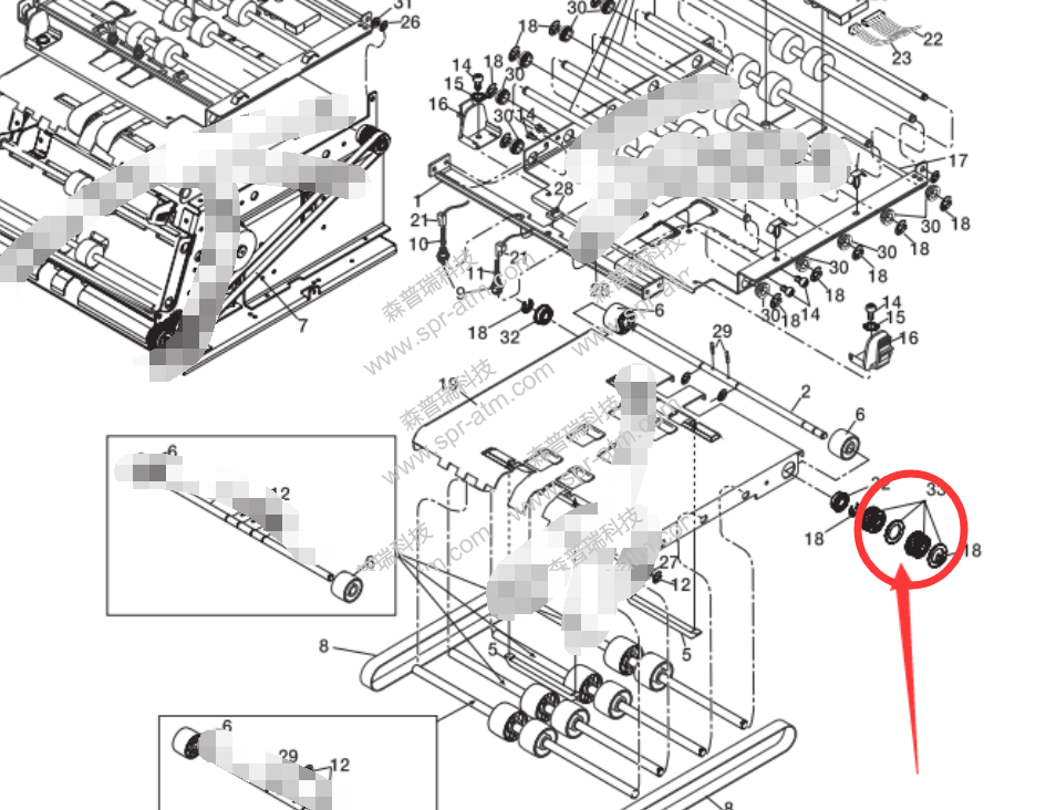 NT100 26齿齿轮+橡圈 （套）