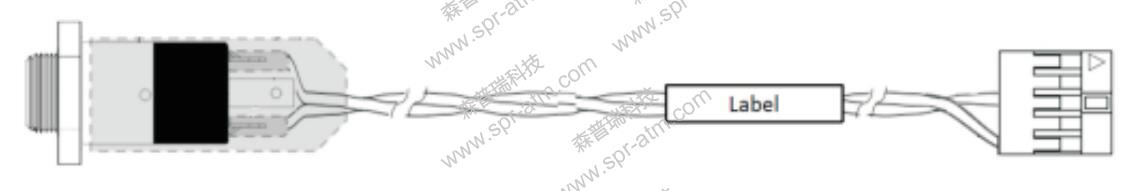 Estor主机连接线CABLE ASSEMBLY FP RESET TO 12W CONNECTOR